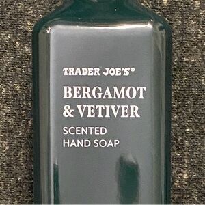 Trader Joe’s Bergamot & Vetiver Scented Hand Soap - LIMITED EDITION - Grab It :)